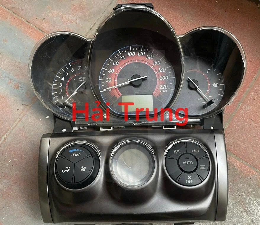 Bảng điều hòa, Đồng hồ táp lô Toyota Vios 2015 2016 2017 2018