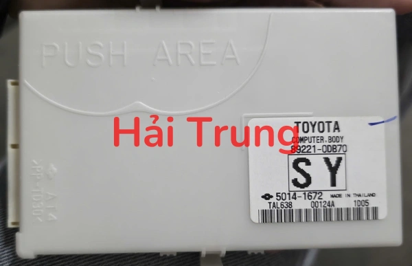 Hộp Body Toyota Vios Tháo Xe 89221-0DB70