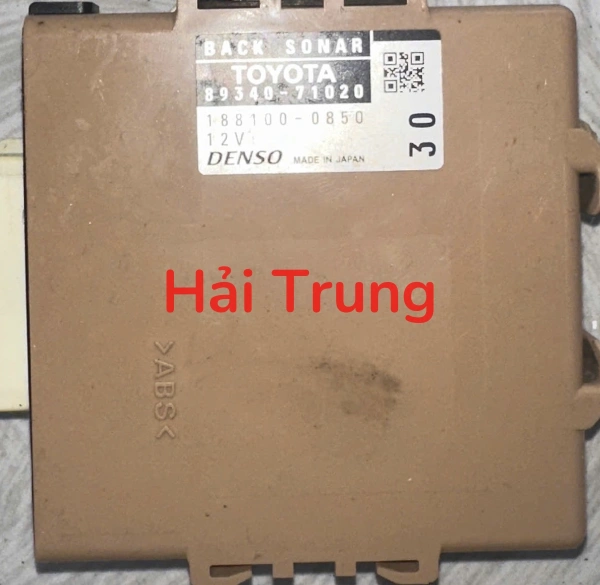 Hộp điều khiển khoảng cách sau Toyota Fortuner 2009-2015 Tháo Xe 89340-71020 8934071020
