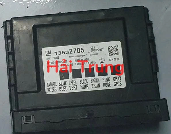 Hộp điều khiển thân xe  Body BCM Chevrolet Cruze 13532705