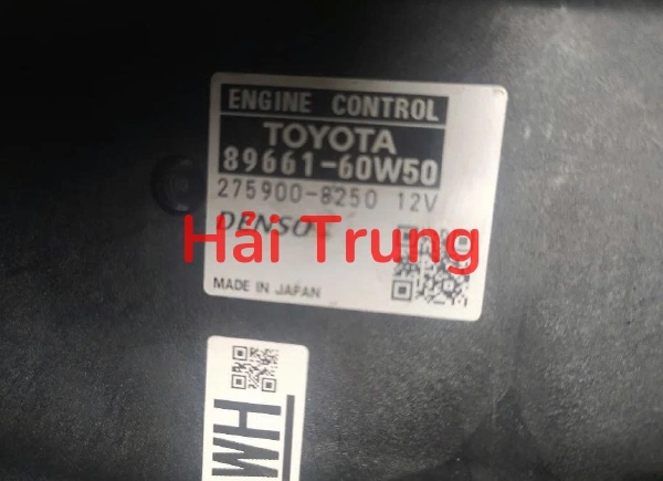 Hộp điều khiển động cơ Hộp đen ECU Toyota Land Cruiser Prado Tháo Xe 89661-60W50 8966160W50