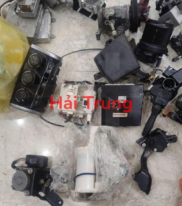 Tháo Xe Full set nổ, bộ nổ, hộp điện đầy đủ Toyota Vios 2014 2015 2016