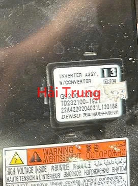 Bộ biến tần và chuyển đổi nguồn Toyota Corolla Cross Tháo Xe G9200-02040