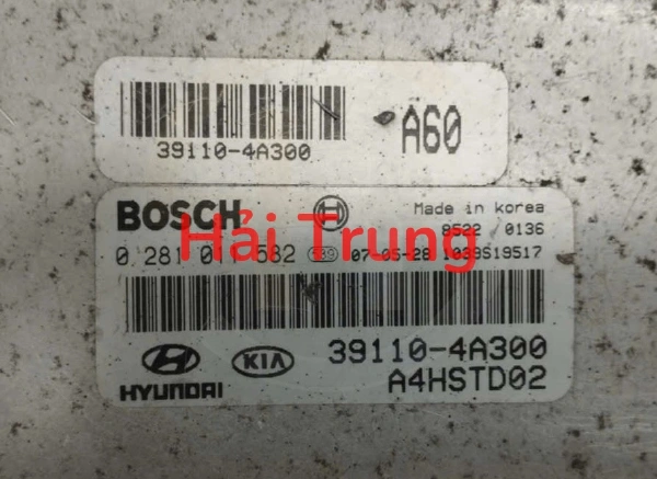 Hộp điều khiển động cơ Hộp đen Ecu Hyundai Santafe 2017 máy dầu Tháo Xe 391104A300
