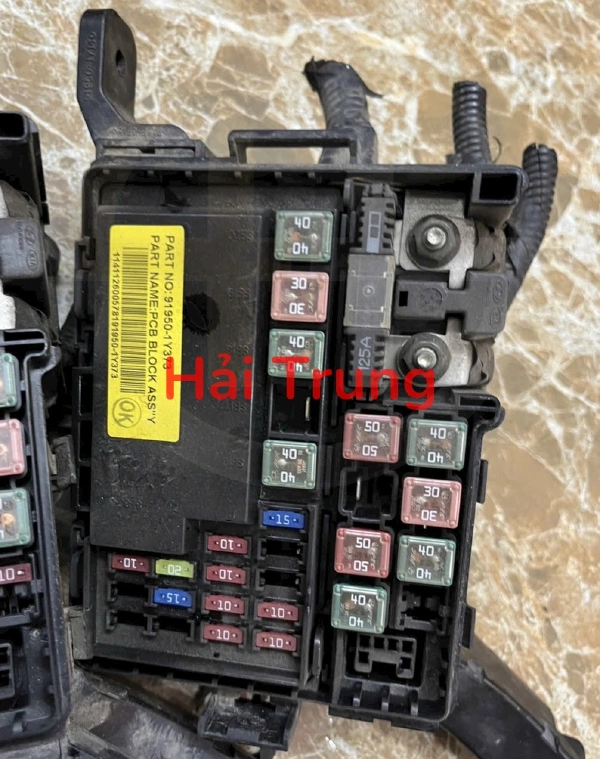 919501Y373 Hộp cầu trì Kia Morning 2015-2017 Tháo Xe