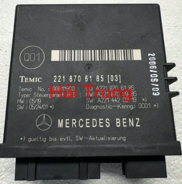 Hộp điều khiển mở côp sau Mercedes Benz S Class W221 Tháo Xe 2218706185