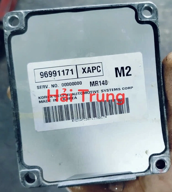 Hộp điều khiển động cơ Hộp đen ECU Chevrolet Aveo Tháo Xe 96991171