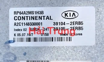 Hộp điều khiển động cơ Ecu Kia Rondo, Carens 39105-2ERB5 39104-2ERB5