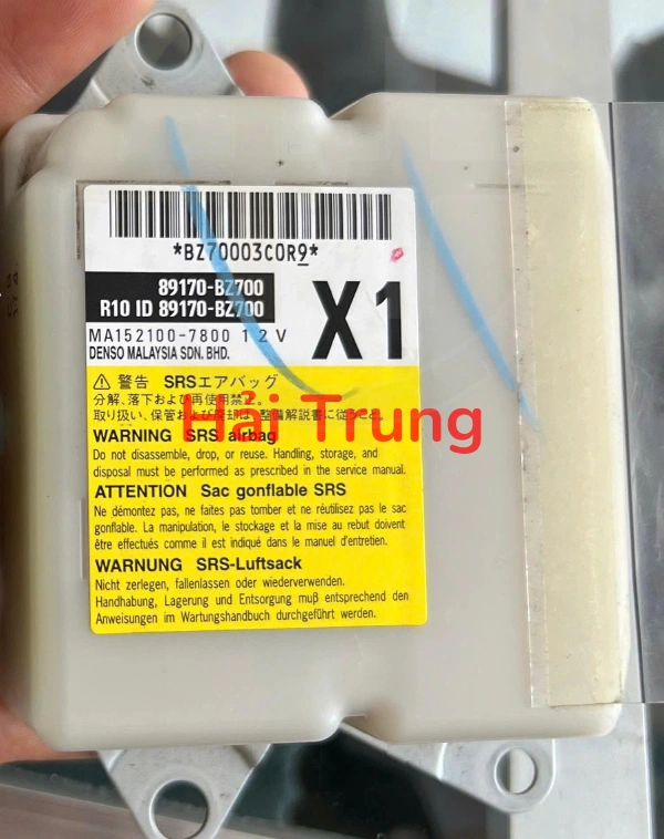 Hộp điều khiển túi khí Toyota Veloz Avanza 2022-2026 Tháo Xe 89170BZ700