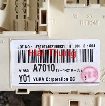 Hộp cầu trì Kia K3 2013-2016 Tháo Xe 91950-A7010 91950A7010