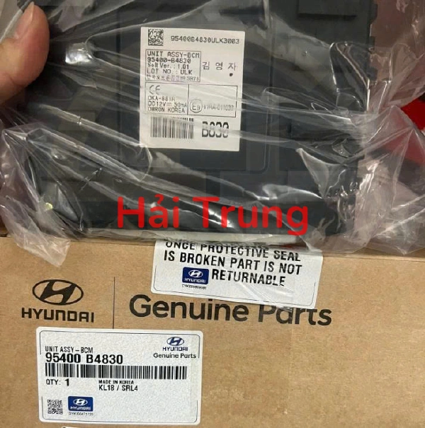 Hộp điều khiển thân xe BCM Hyundai I10 Grand 95400B4830