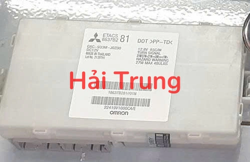 Hộp Etacs Mitsubishi Xpander Tháo Xe 8637B281