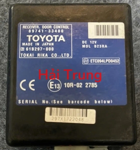 Hộp điều khiển cửa không dây Toyota Camry 2006-2008 Tháo Xe 89741-33480