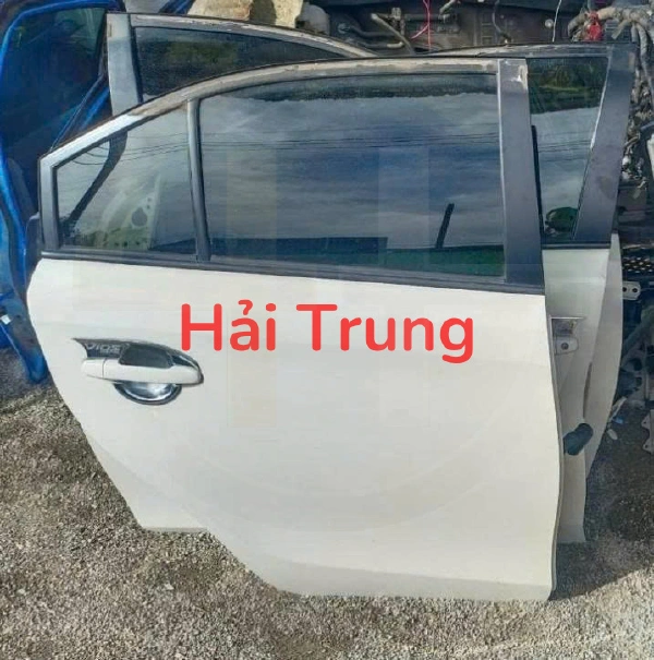 Cánh cửa bộ 4 cái Toyota Vios 2009 2010 2011 2012 màu Trắng Tháo Xe