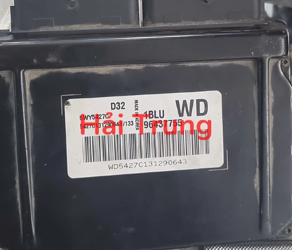 Hộp điều khiển động cơ ECU Daewoo Matiz 3 Tháo Xe 96437755