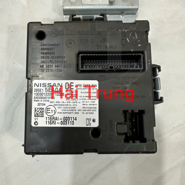 285E15EA0A Bộ điều khiển chìa khóa thông minh không cần chìa khóa Nissan Almera Tháo Xe