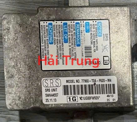 Hộp điều khiển túi khí Honda CRV Tháo Xe 77960-T0A-620-M4