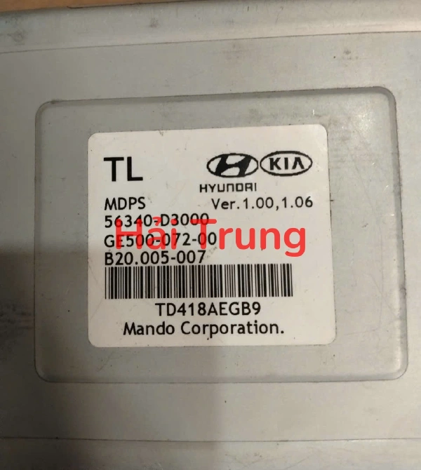 Hộp điều khiển trợ lực lái Hyundai Tucson Tháo Xe 56340-D3000