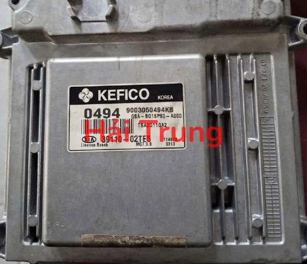 Hộp điều khiển động cơ ECU / ECM Kia Morning nhập 39110-02TE5 3911002TE5