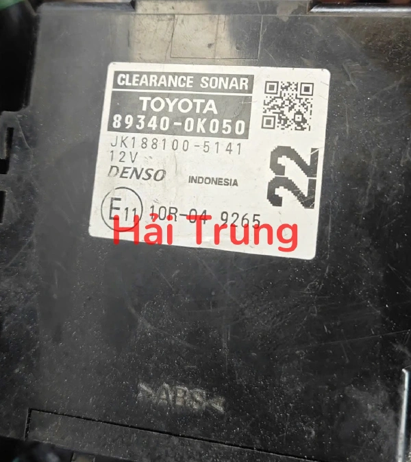 Hộp cảnh báo khoảng cách và cảm biến lùi Toyota Innova Tháo Xe 89340-0K050