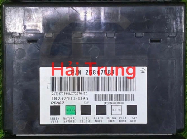 25847589 Hộp điều khiển thân xe Chevrolet Captiva Tháo Xe