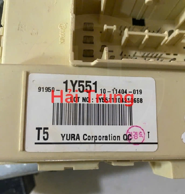 919501Y551 Hộp cầu trì trong xe Kia Morning Tháo Xe