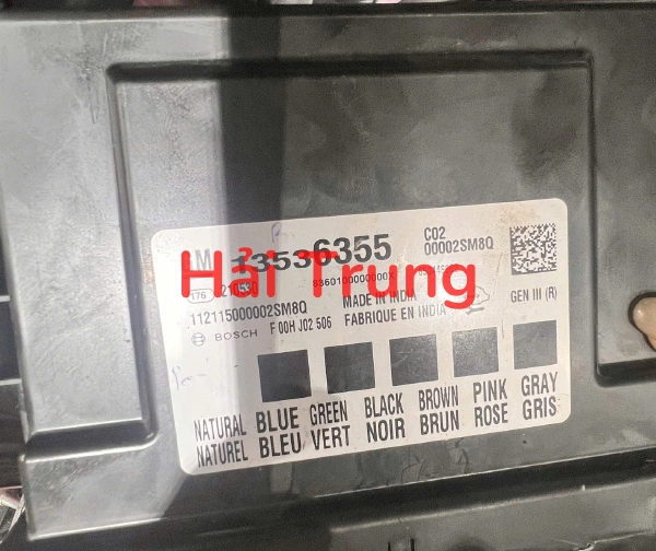 Hộp điều khiển thân xe Bcm Vinfast Fadil Tháo Xe 13536355