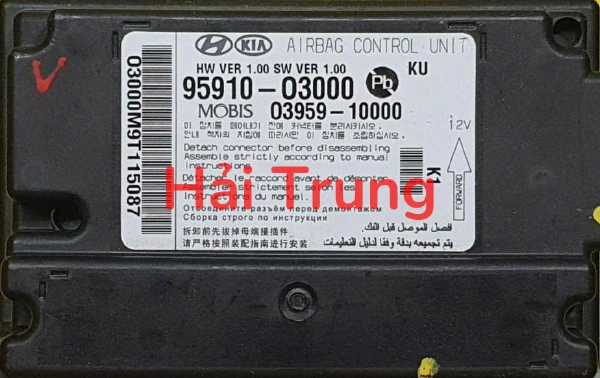 Hộp điều khiển túi khí Hyundai Cutin Tháo Xe 95910-O3000