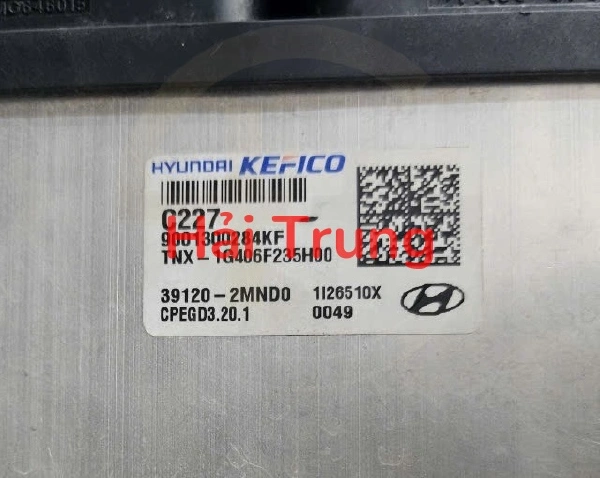 Hộp điều khiển động cơ Hộp đen ECU Hyundai Tucson 2022-2025 Tháo Xe 39120-2MND0
