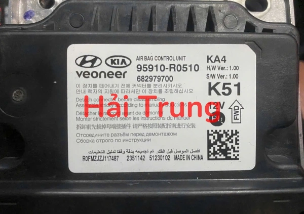 Hộp điều khiển túi khí Kia Carnival 2025 2026 2027 Tháo Xe 95910-R0510 95910R0510