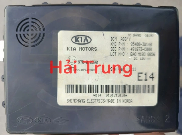 Hộp BCM Kia Rio Tháo Xe 954003W140