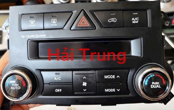 Cụm điều khiển công tắc điều hòa 2 AC Kia Sorento 2010 2011 2012 Tháo Xe
