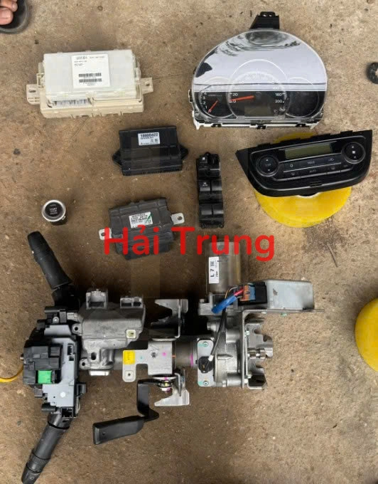 Tháo Xe Full set nổ, bộ nổ, hộp điện đầy đủ Mitsubishi Attrage