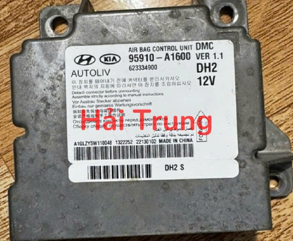 Hộp điều khiển túi khí Hyundai Santafe 2013 IX45 Tháo Xe 95910-A1600