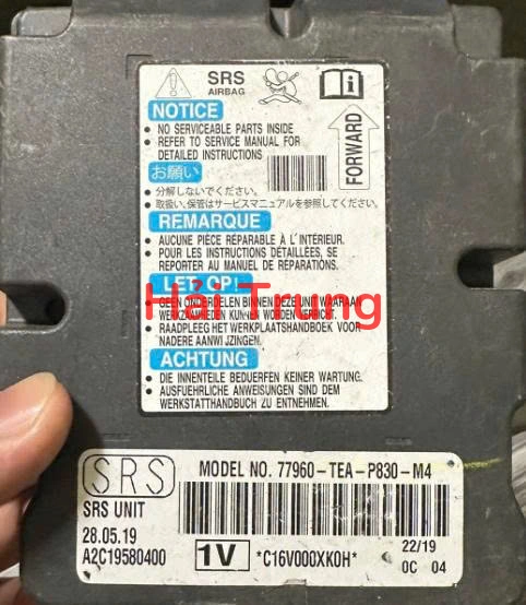 Hộp điều khiển túi khí Honda Civic Tháo Xe 77960-TEA-P830-M4 77960TEAP830M4