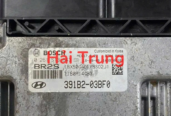 Hộp điều khiển động cơ ECU ECM Hyundai I20 Tháo Xe 391B2-03BF0 391B203BF0