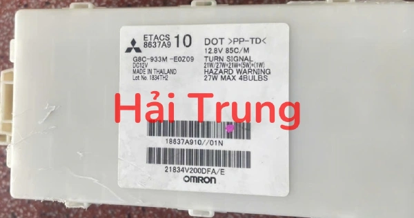 Hộp Etacs MITSUBISHI MIRAGE Tháo Xe 8637A910