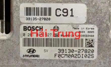 Hộp ECU Santafe, Tucson, Sportage, Caren máy dầu 39130-27820