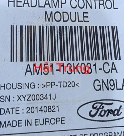 Hộp điều khiển đèn pha Ford Focus Tháo Xe AM51-13K031-CA