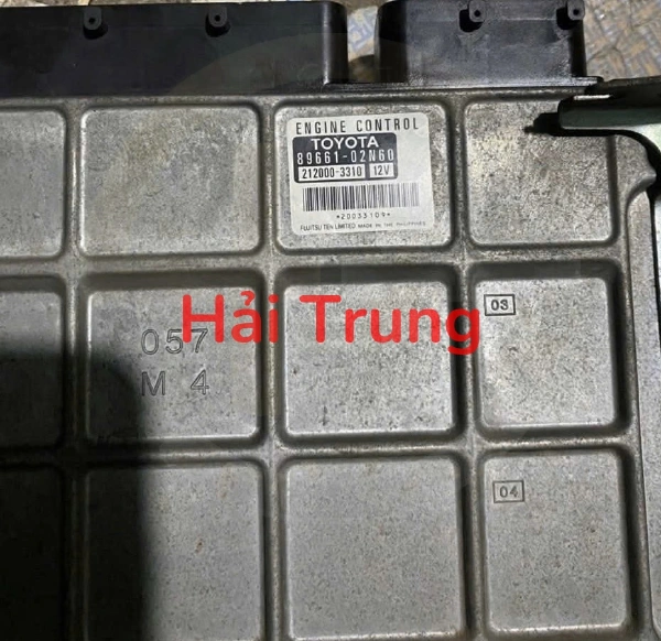 Hộp điều khiển động cơ Hộp đen ECU Toyota Altis 2008-2013 Số sàn 89661-02N60