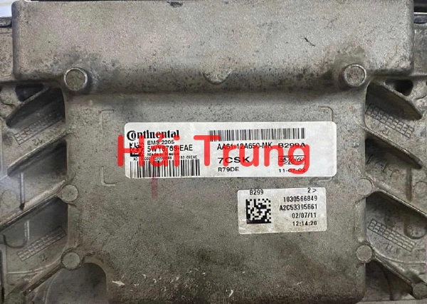 Hộp điều khiển động cơ ECU Ford Fiesta Tháo Xe AA61-12A650-MK AA6112A650MK
