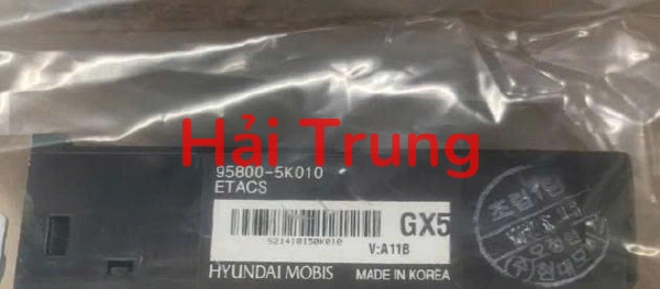 Hộp điều khiển điện thân xe ETACS Hyundai HD62, HD72, HD78, Mighty 95800-5K010 958005K010