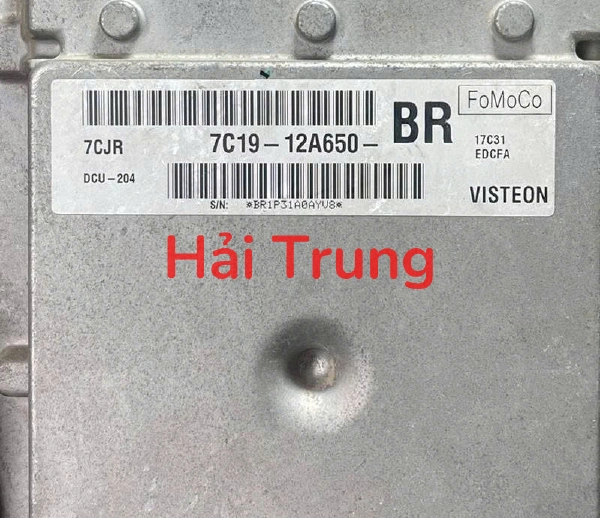 Hộp điều khiển động cơ ECU Ford Transit Tháo Xe 7C19-12A650-BR 7C1912A650BR