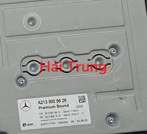 Hộp khuếch đại âm thanh (amply) Mercedes-Benz E W213 Tháo Xe 2139009626