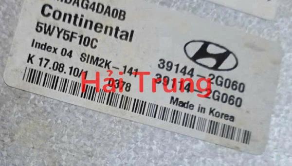Hộp Ecu Hyundai Santafe 39114-2G060 39144-2G060