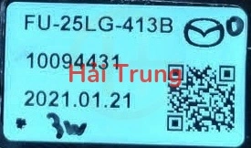 Hộp điều khiển ghế Mazda 6, Mazda CX30 Tháo Xe FU-25LG-413B