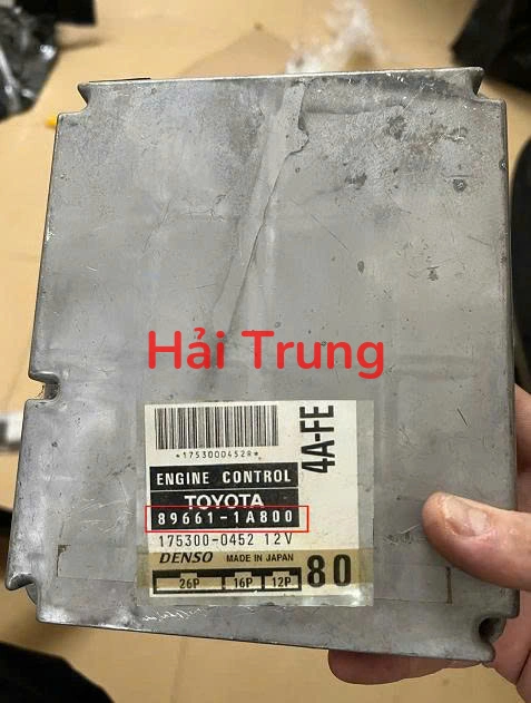 Hộp điều khiển động cơ Hộp đen ECU Toyota Corolla 1997-2001 Tháo Xe 9661-1A800