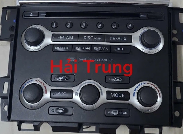 Cụm bảng công tắc điều hòa Nissan Teana Tháo Xe