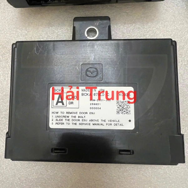 BCKA675L0C Hộp điều khiển cửa trước lái Mazda 3, CX30 2019-2026 Tháo Xe