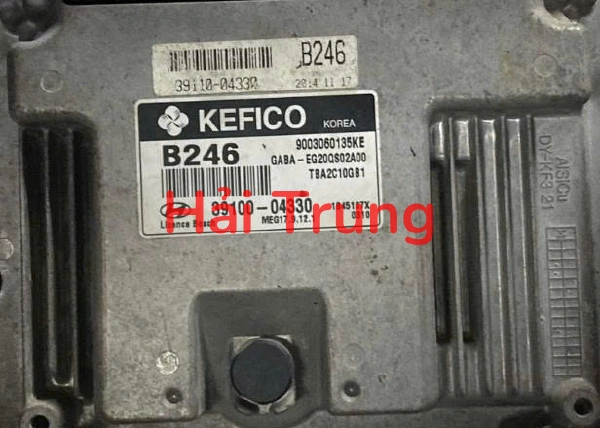 Hộp đen ECU Hyundai I10(798) Tháo Xe 39100-04330 3910004330